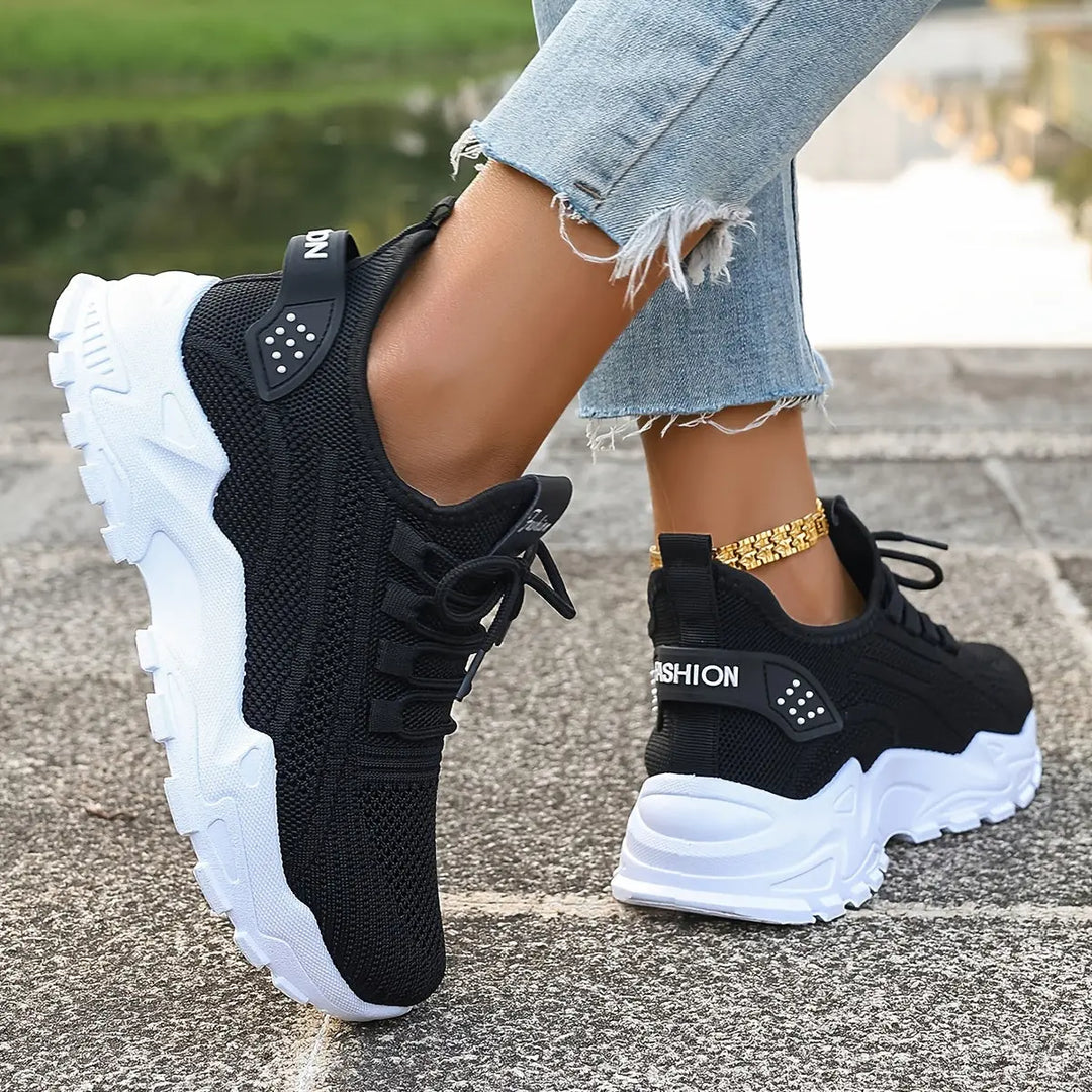 Breathable Knit Running Sneakers Jasmine's Boutique Australia