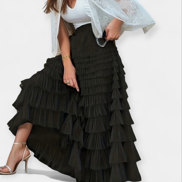 Elegant Tulle Skirt with Decorative Detail Jasmine's Boutique Australia
