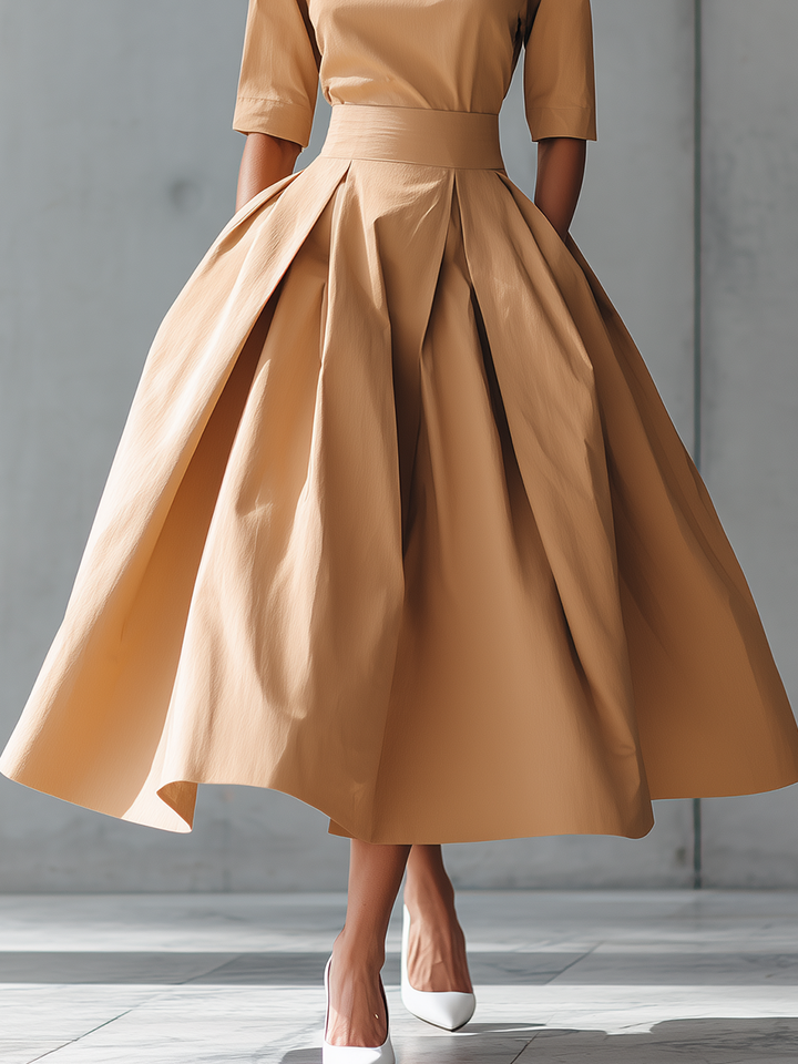 Structured Maxi Dress in Cotton Jasmine's Boutique Australia