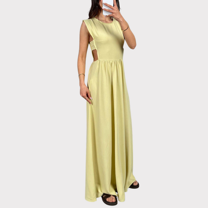 Delina | Cut-Out Maxi Dress Liora Lane Boutique