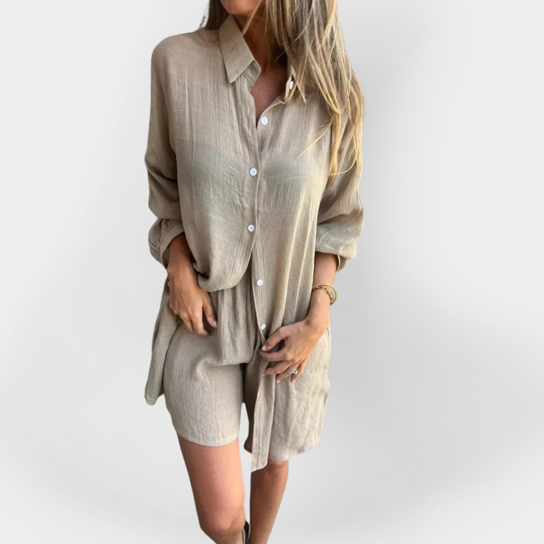 Daily Blouse & Shorts Set Jasmine's Boutique Australia