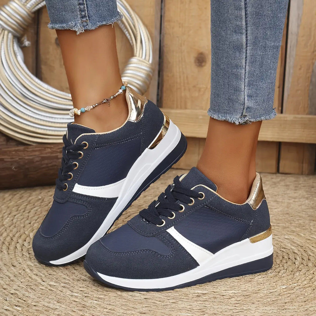 Metallic Accent Sneakers Jasmine's Boutique Australia