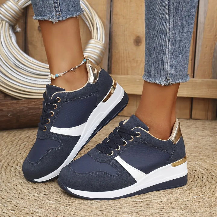 Metallic Accent Sneakers Jasmine's Boutique Australia
