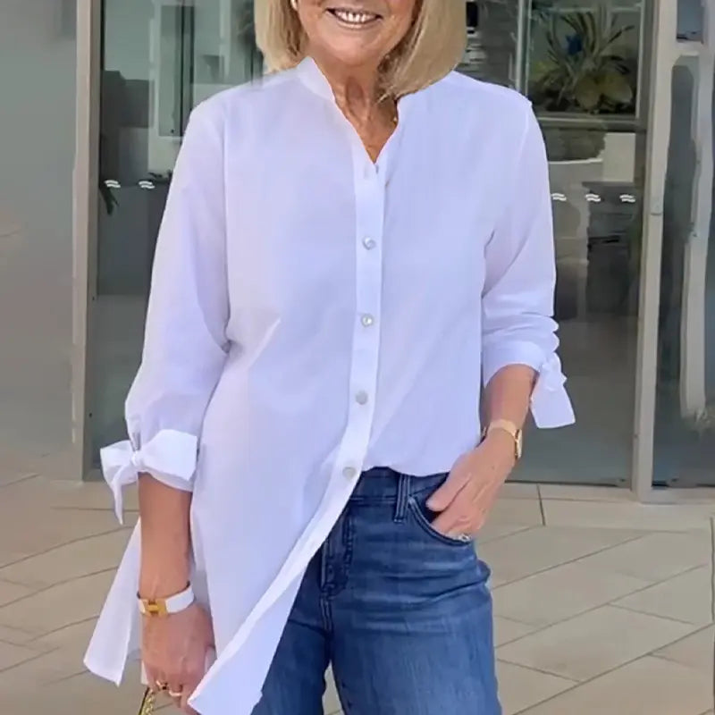 Radiance Flow Longline Shirt Jasmine's Boutique Australia