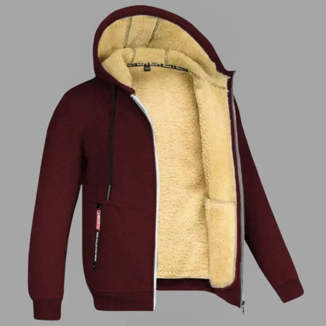 Arctic Navy Sherpa-Lined Hoodie Jasmine's Boutique Australia