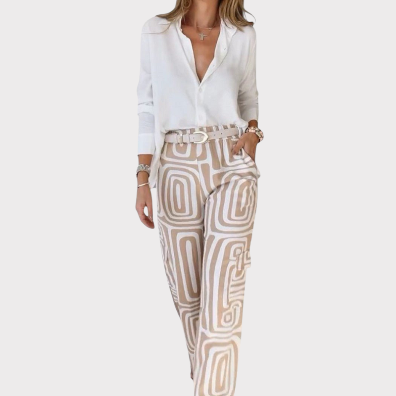 Calla | Long-Sleeve Two-Piece Set Liora Lane Boutique