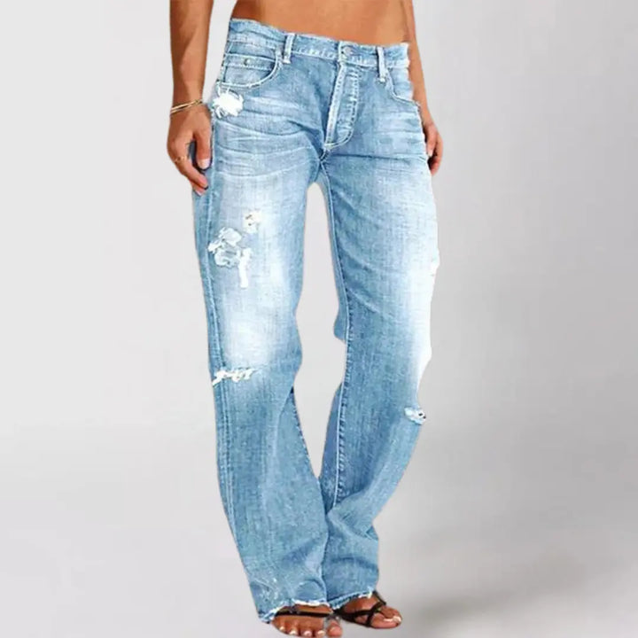Midnight Fade Distressed Jeans Jasmine's Boutique Australia