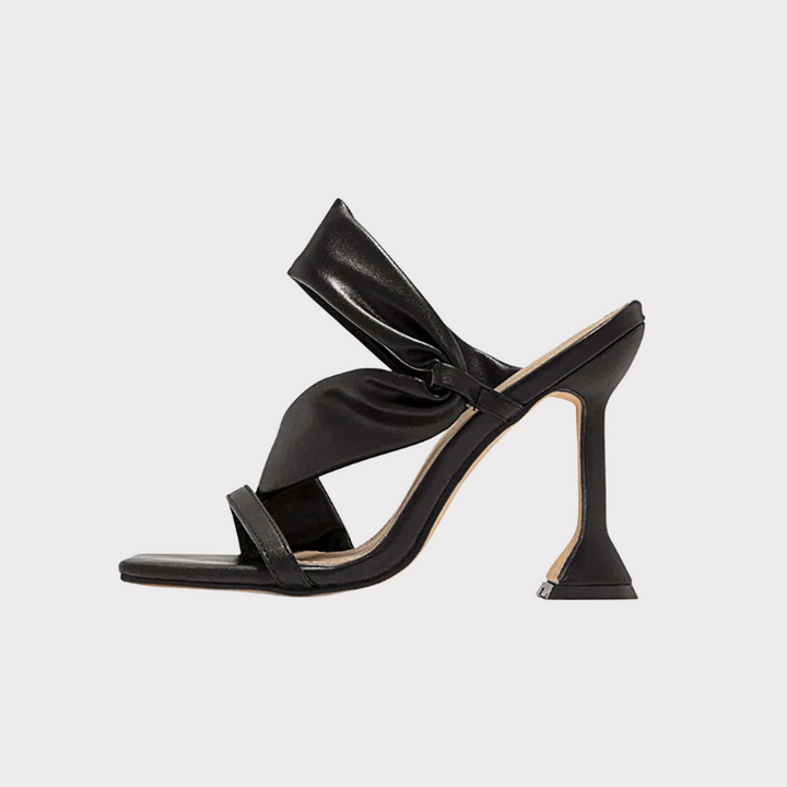 Clara | Metallic Square Toe High Heel Liora Lane Boutique