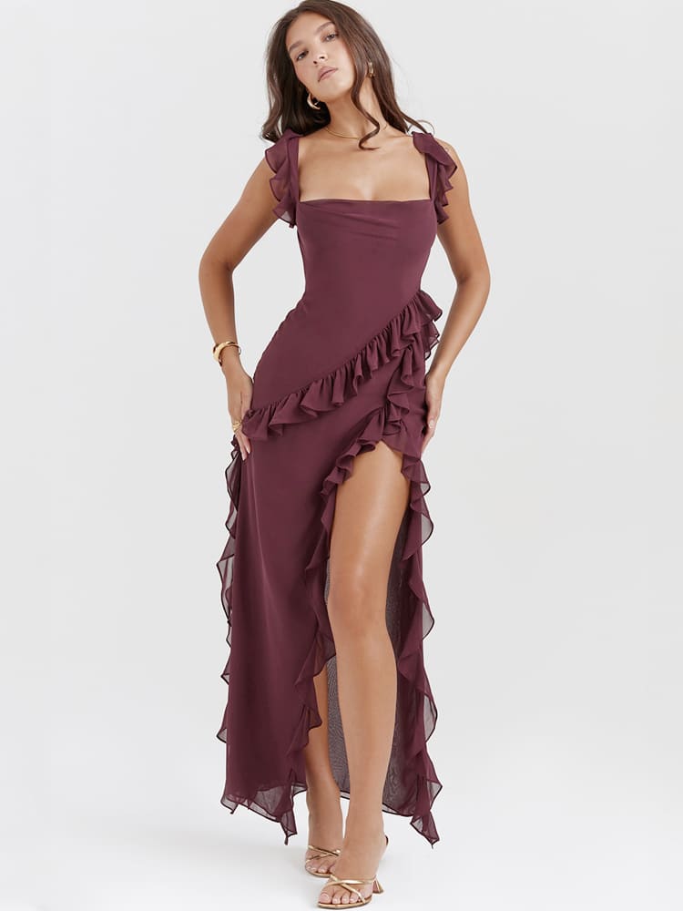 Mulberry Long Slip Dress Jasmine's Boutique Australia
