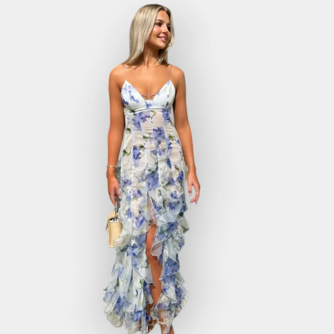 Maxi Dress with Ruffled Details Jasmine's Boutique Australia