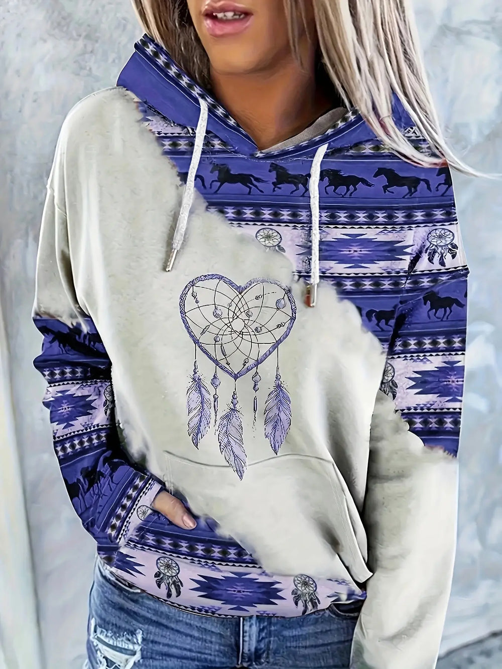 Dreamcatcher Spirit Hoodie Jasmine's Boutique Australia