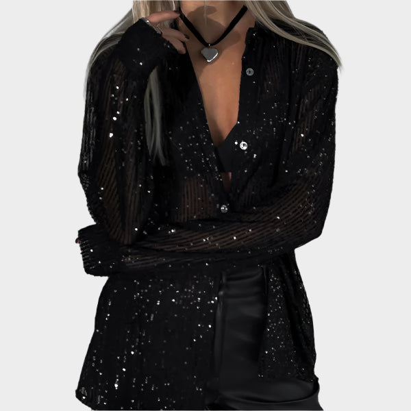 Sequin Party Blouse Jasmine's Boutique Australia