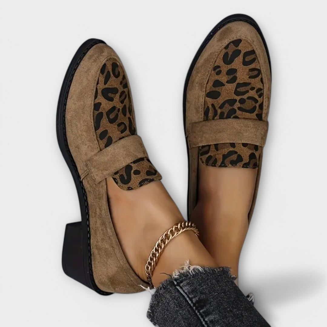 Stylish women's shoes with leopard print Jasmine's Boutique Australia