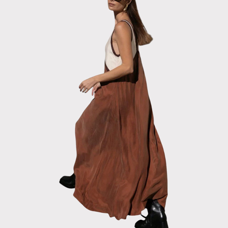 Diamond | Lightweight V-Neck Maxi Dress Liora Lane Boutique