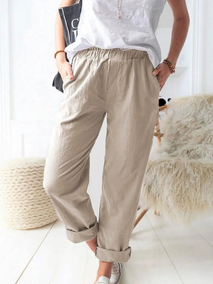 Coastal Breeze Relaxed Pants Jasmine's Boutique Australia