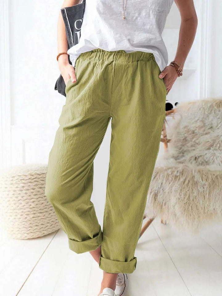 Coastal Breeze Relaxed Pants Jasmine's Boutique Australia