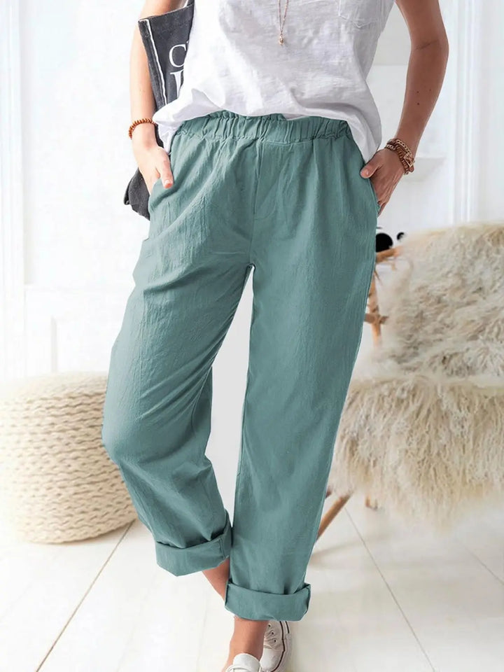 Coastal Breeze Relaxed Pants Jasmine's Boutique Australia