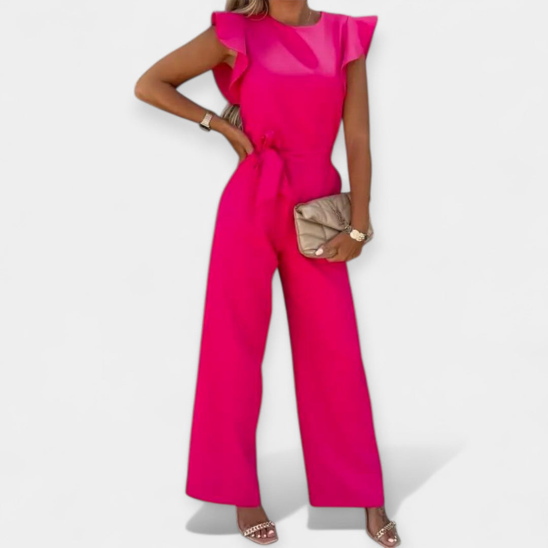 Full-Length Jumpsuit with Butterfly Sleeves Jasmine's Boutique Australia
