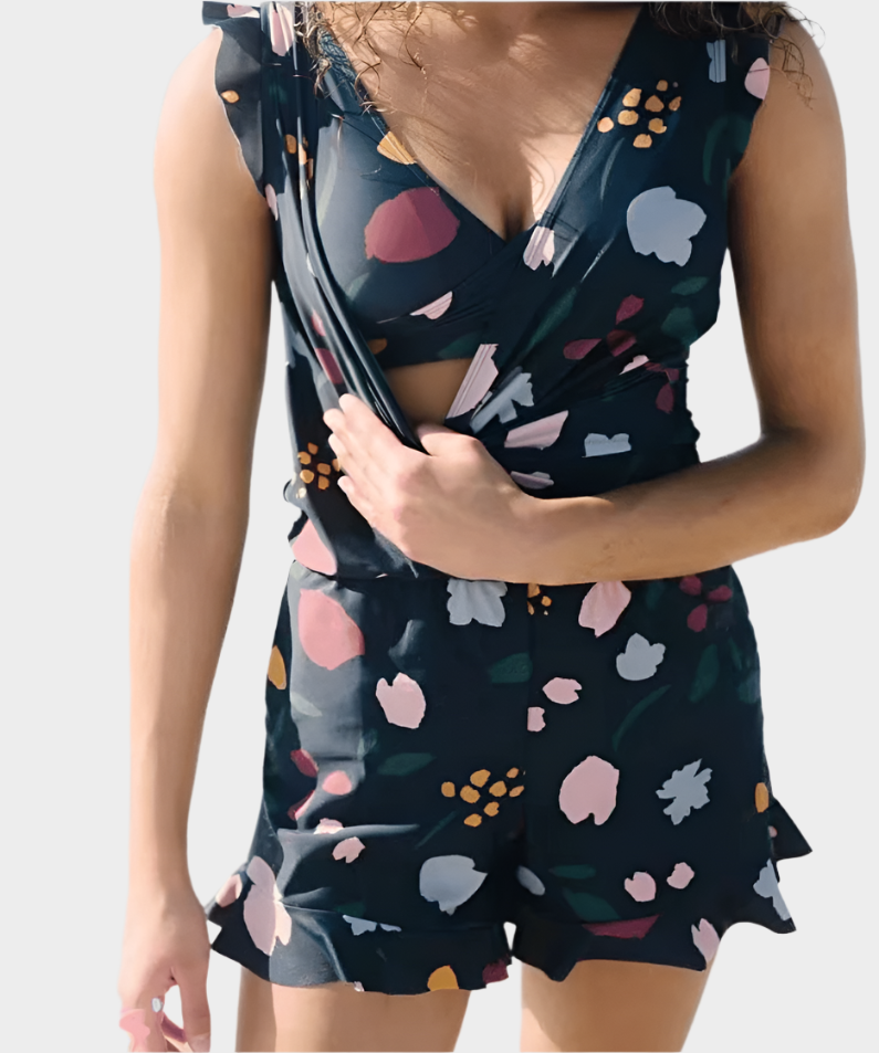 Swimsuit with Ruffles and Support Jasmine's Boutique Australia