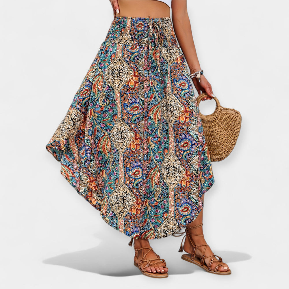 Boho Harmony Maxi Skirt Jasmine's Boutique Australia