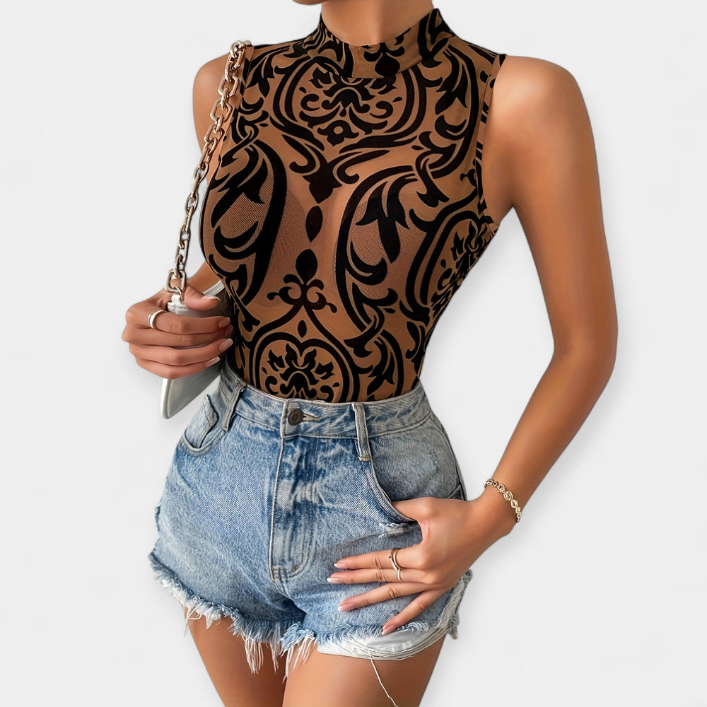 Sexy Croche Bodysuit Jasmine's Boutique Australia