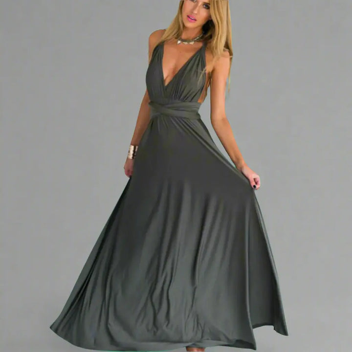Transformative dress made from exquisite fabric Jasmine's Boutique Australia