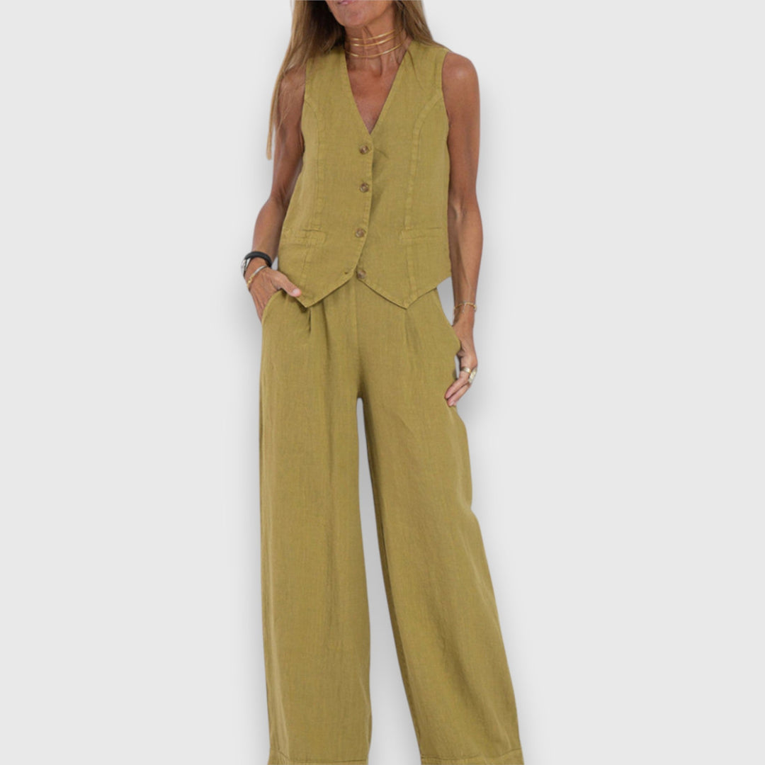 Two-Piece Set for Summer Lightness Jasmine's Boutique Australia