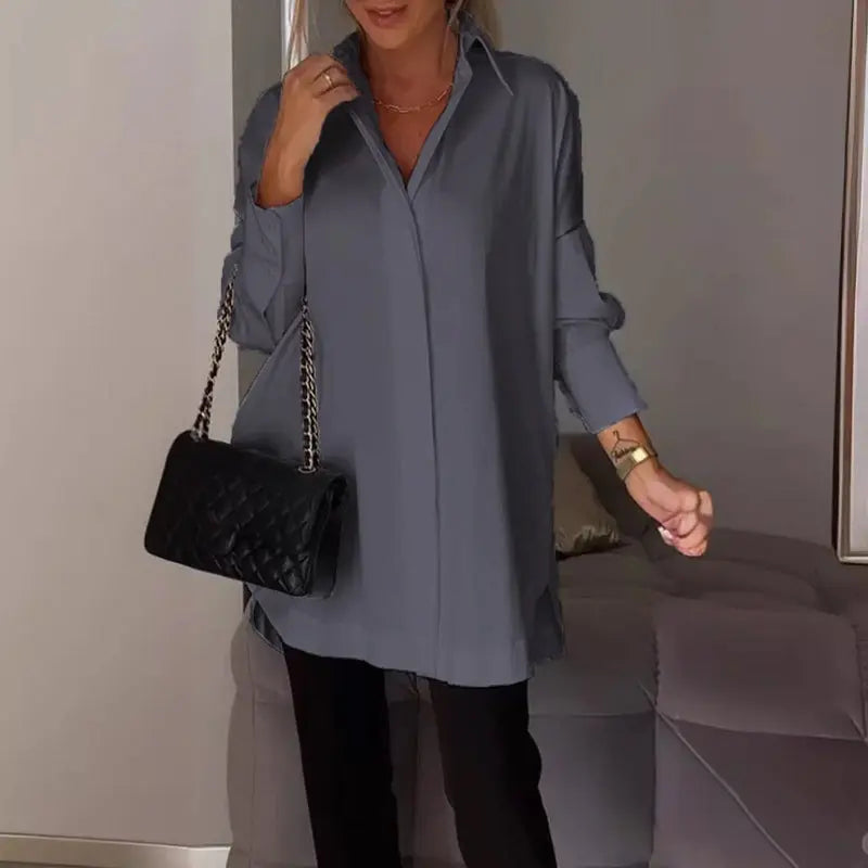 ChicFlow Oversized Long Shirt Jasmine's Boutique Australia