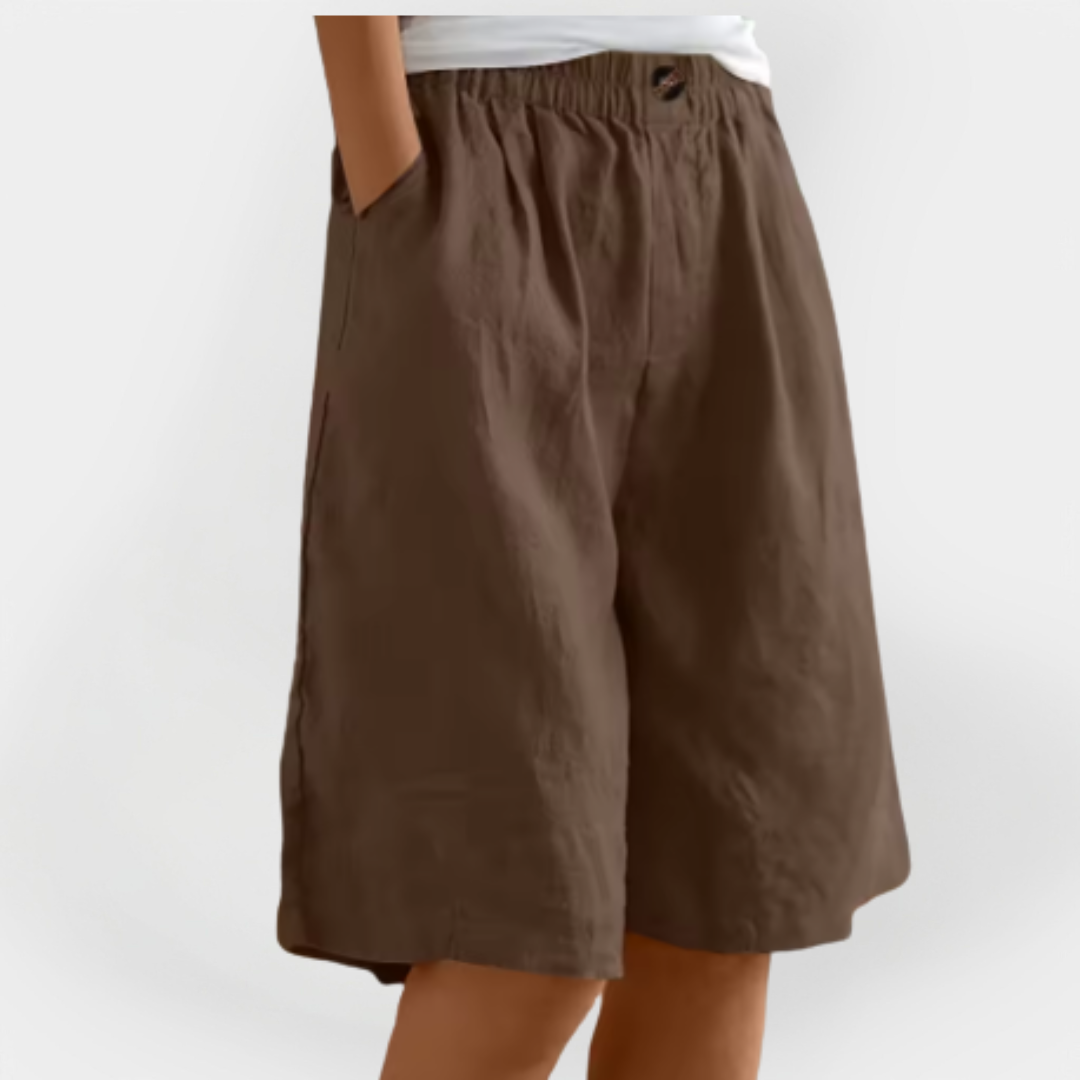 Linen Shorts with Pockets Jasmine's Boutique Australia