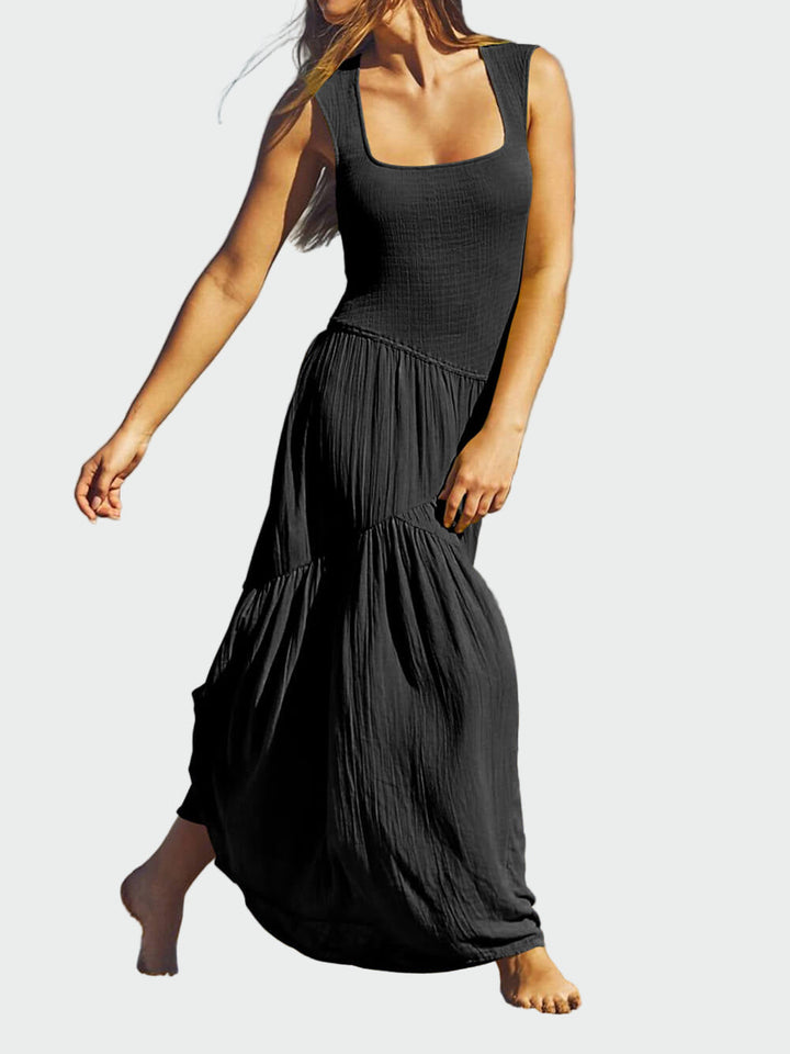 Boho Square Neck Maxi Dress Jasmine's Boutique Australia