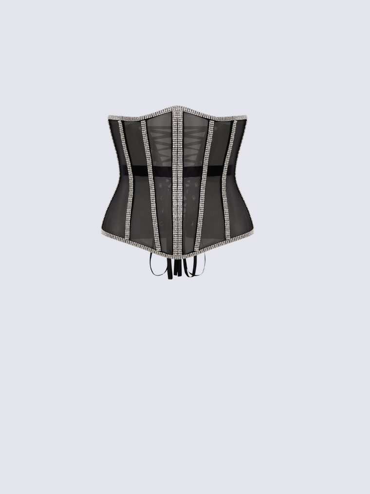 Midnight Allure Corset Jasmine's Boutique Australia