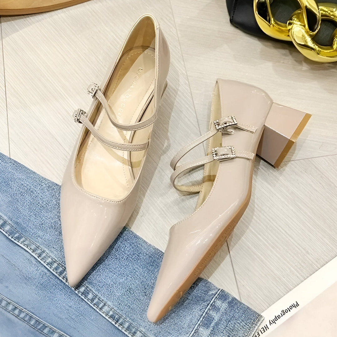Narcia Heels  Liora Lane Boutique  Nude / 9.5 84.99