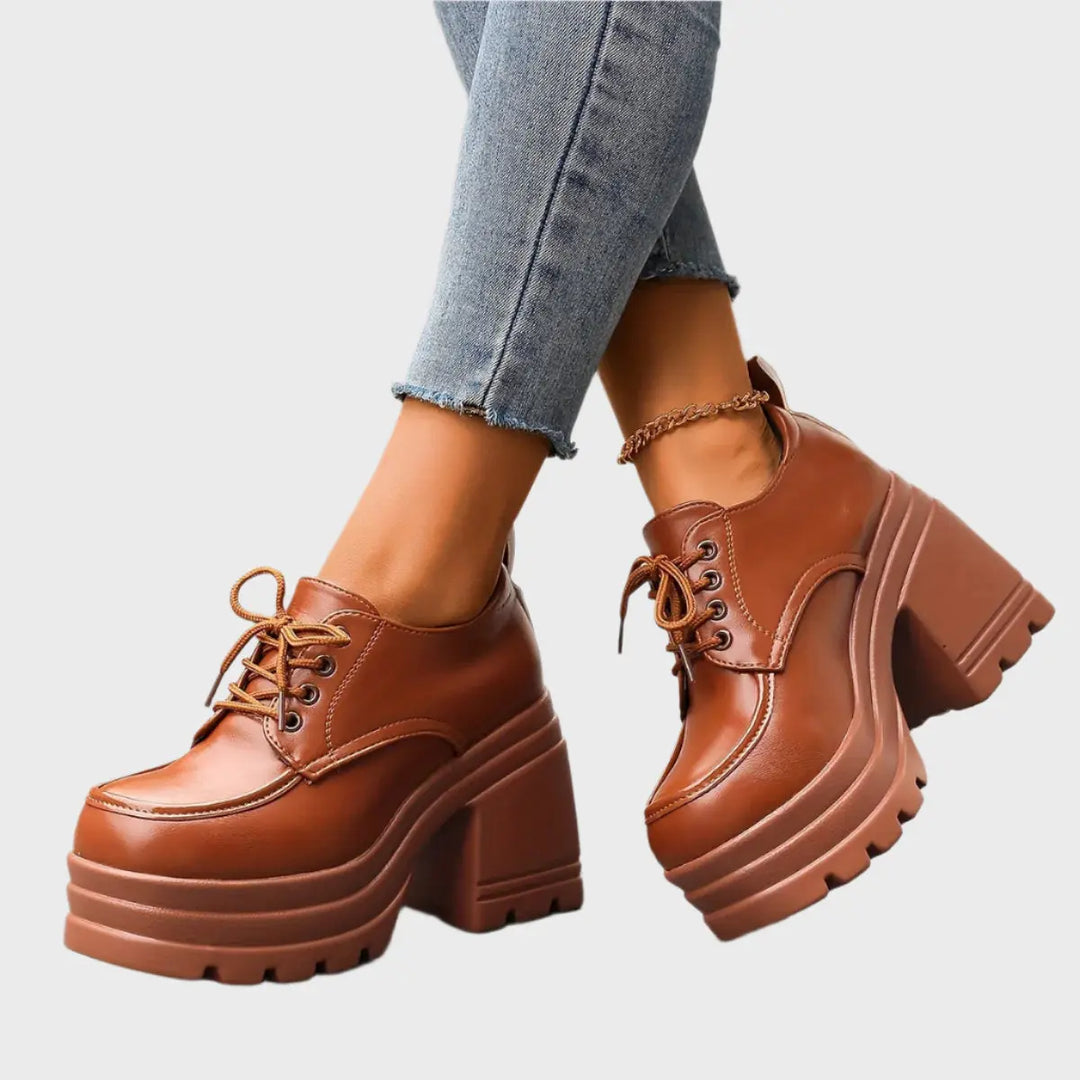 Retro Edge Chunky Platform Oxfords Jasmine's Boutique Australia