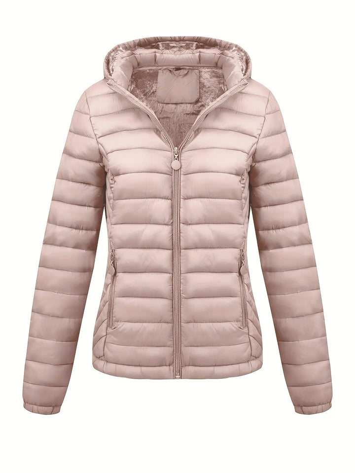 Amber Glow Puffer Jacket Jasmine's Boutique Australia