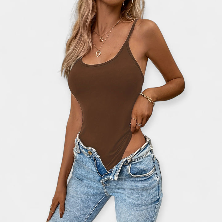 Bodysuit with Thin Adjustable Straps Jasmine's Boutique Australia