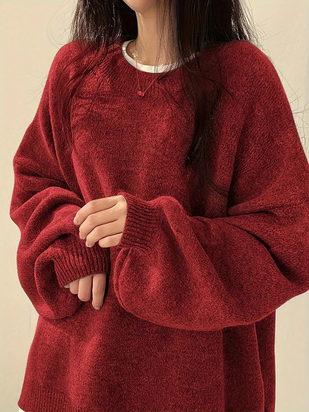Berry Bliss Oversized Sweater Jasmine's Boutique Australia