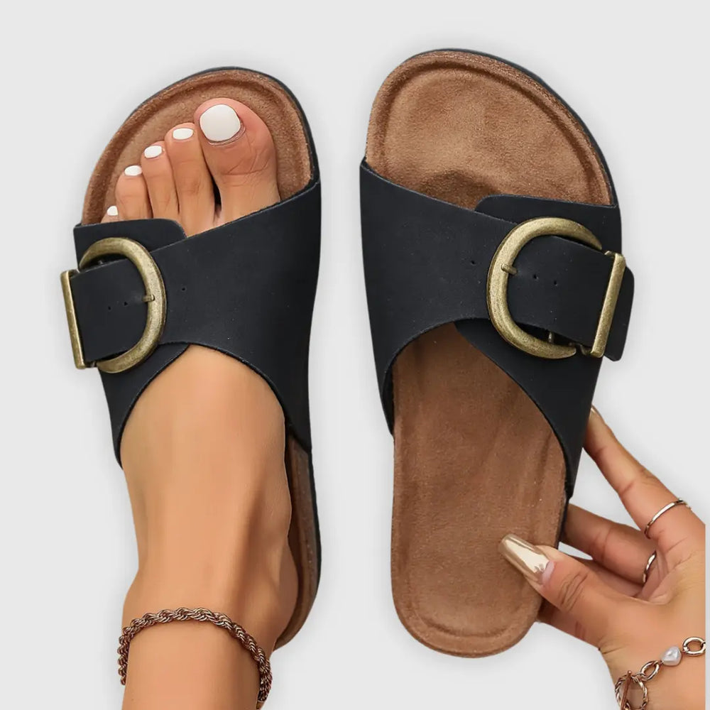 Easy Buckle Comfort Slides Jasmine's Boutique Australia
