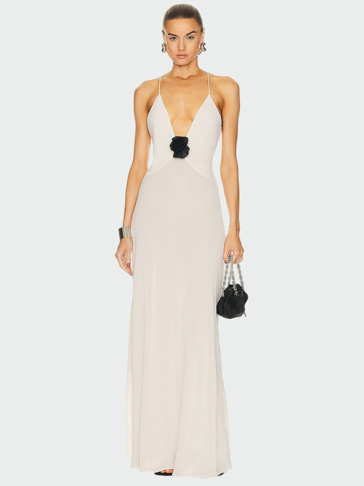 Floral Slit Evening Dress Jasmine's Boutique Australia