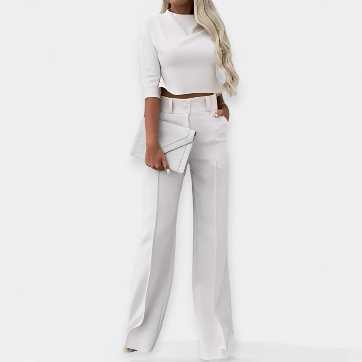 Crop Top and Pants Set Jasmine's Boutique Australia