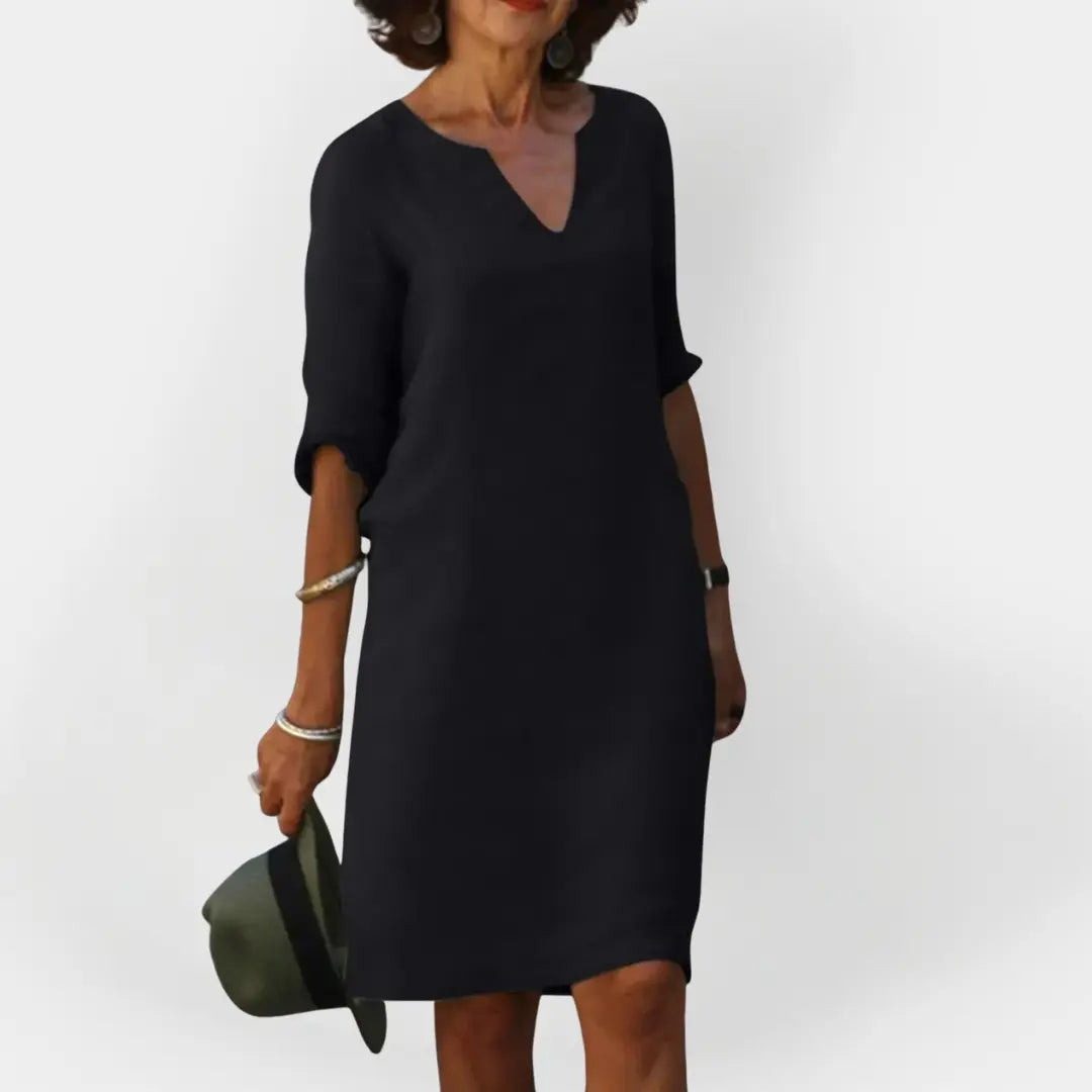 Everyday Dress with V Neckline Jasmine's Boutique Australia