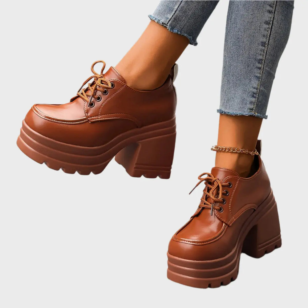 Retro Edge Chunky Platform Oxfords Jasmine's Boutique Australia