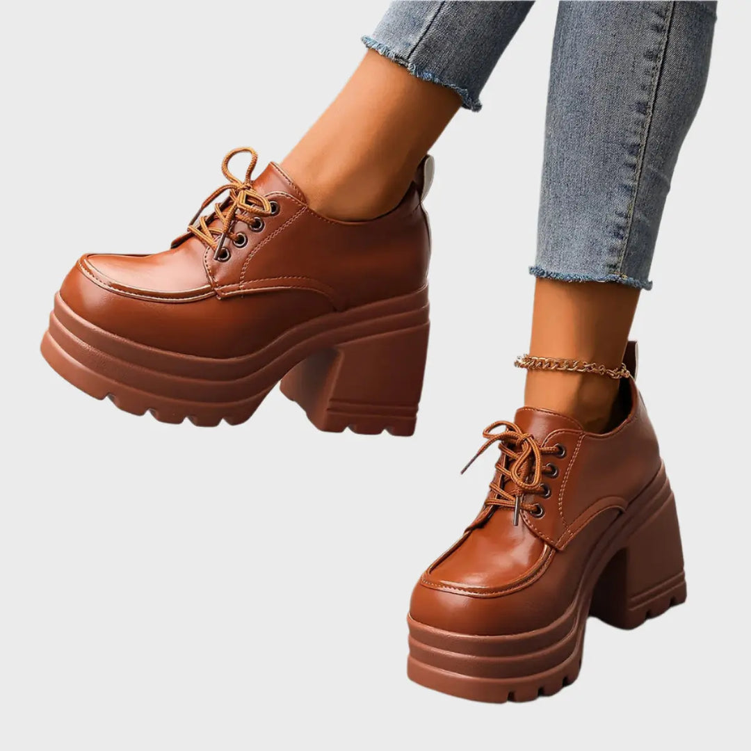 Retro Edge Chunky Platform Oxfords Jasmine's Boutique Australia
