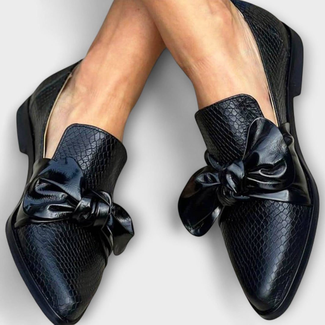 Claudia - Loafers with Decorative Ribbon Jasmine's Boutique Australia