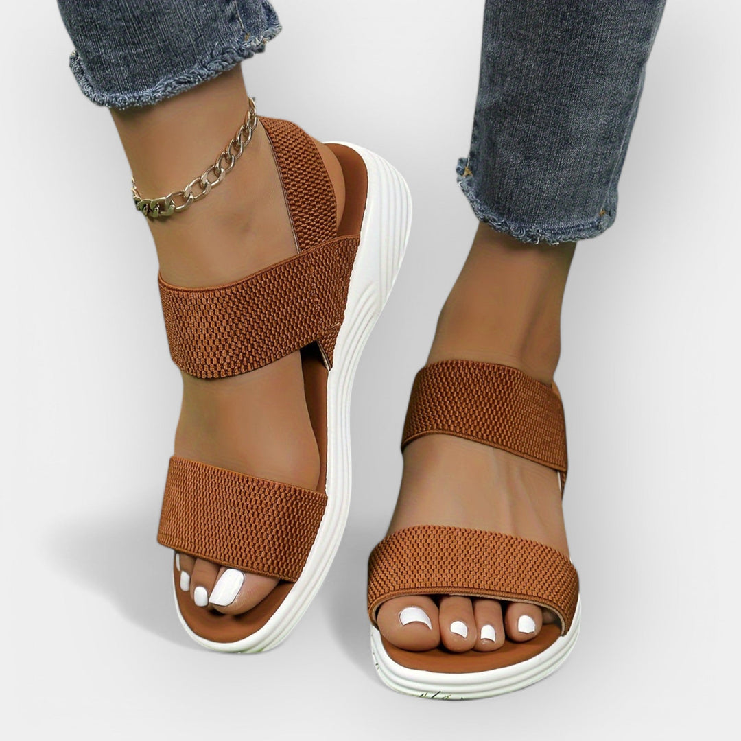 Comfortable Elastic Sandals Liora Lane Boutique
