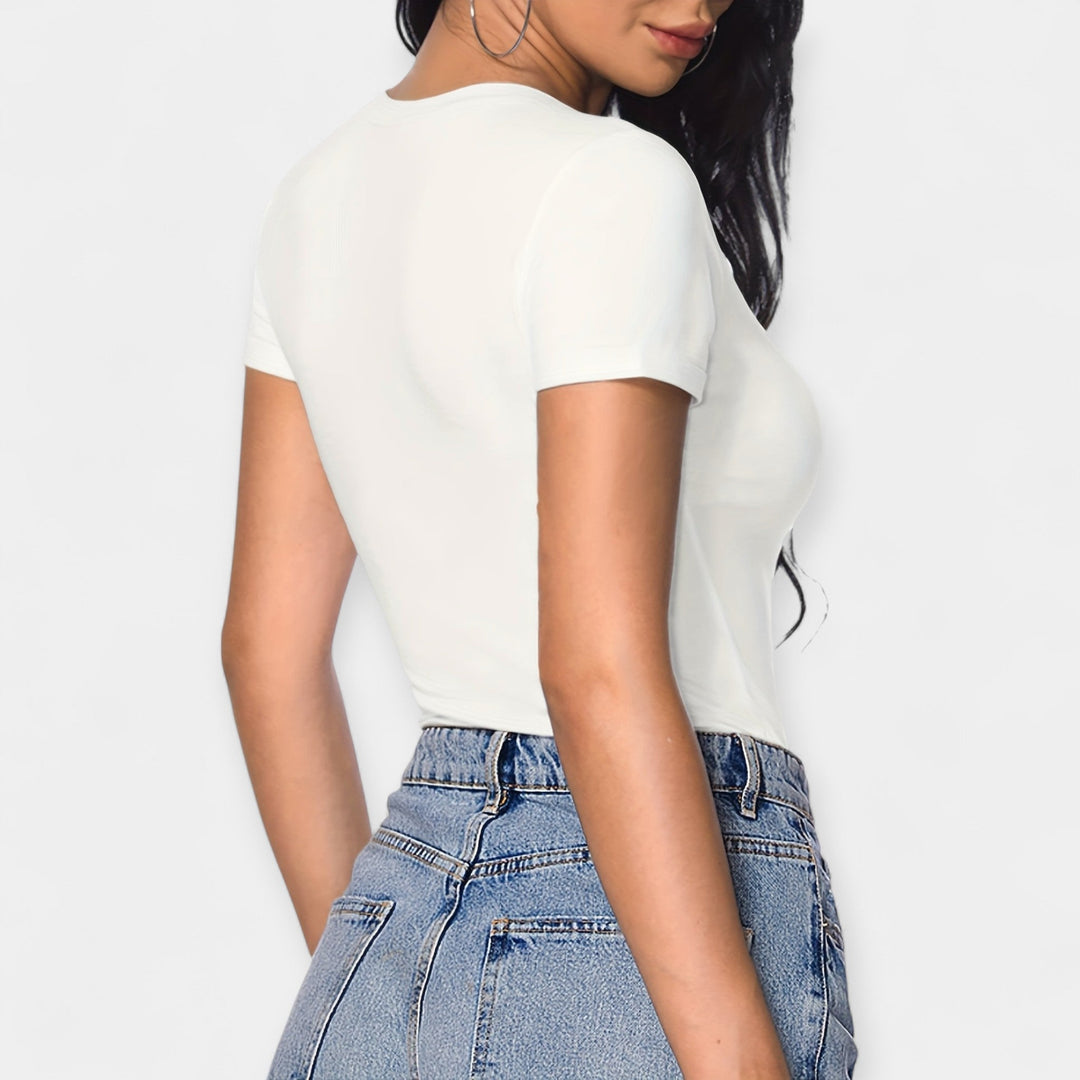 Summer V-Shaped Bodysuit Jasmine's Boutique Australia