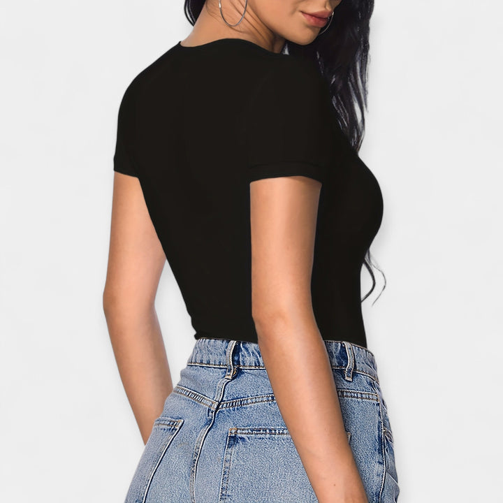 Summer V-Shaped Bodysuit Jasmine's Boutique Australia