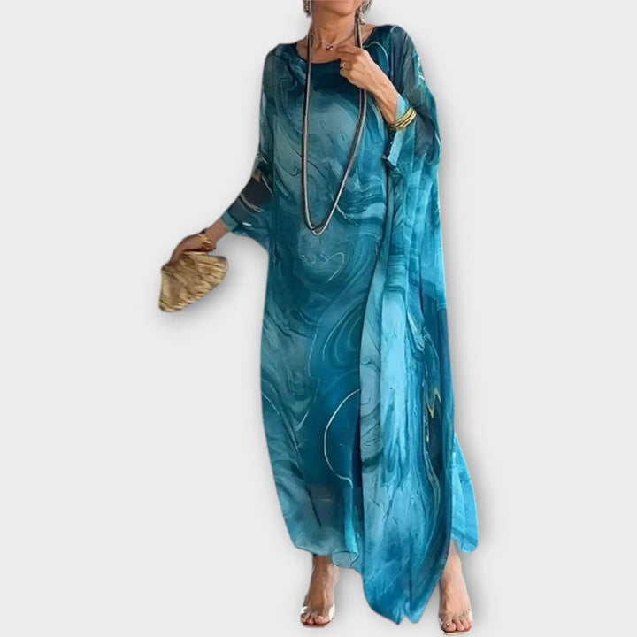 Maxi Kaftan with Sheer Texture Jasmine's Boutique Australia
