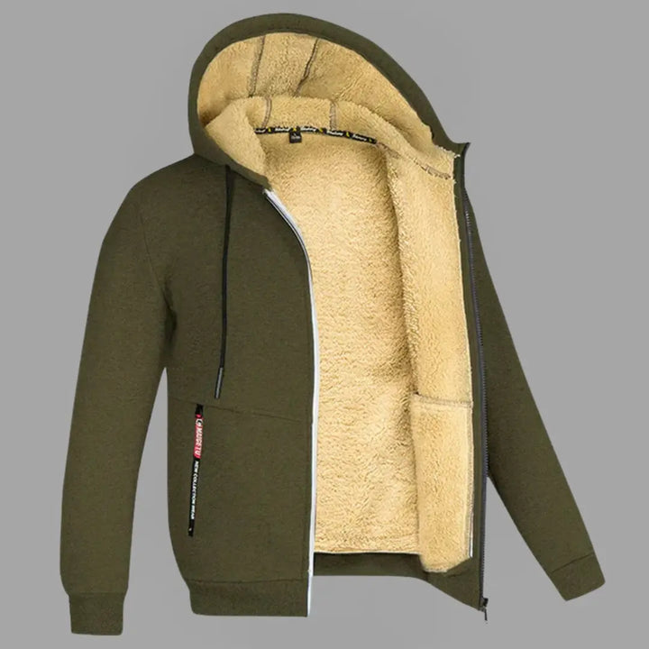 Arctic Navy Sherpa-Lined Hoodie Jasmine's Boutique Australia