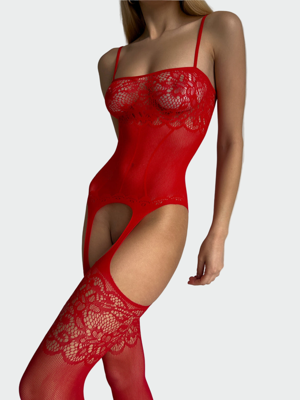 Lace Suspender Bodystocking Jasmine's Boutique Australia