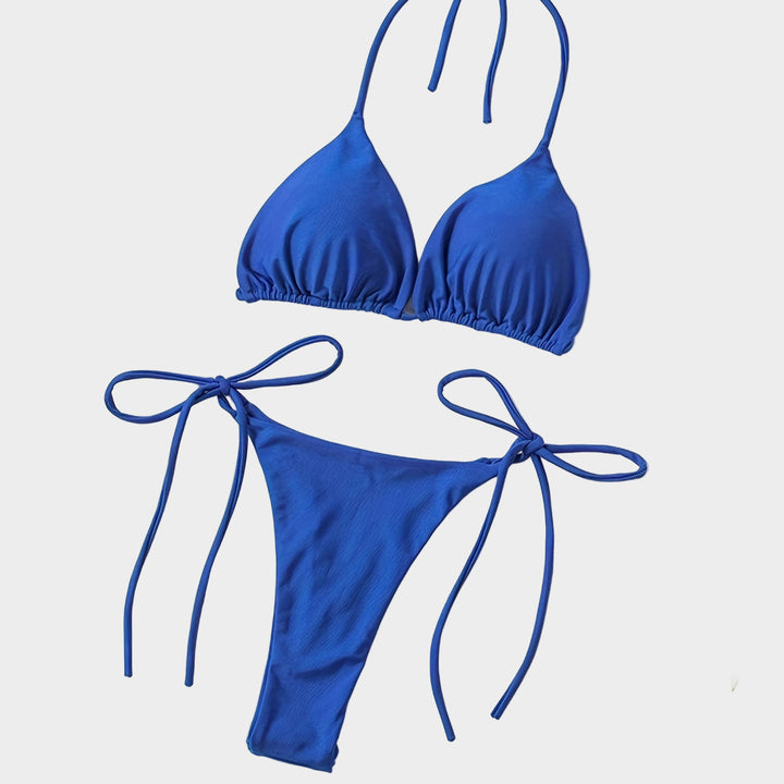 Halter Bikini with V Slip Jasmine's Boutique Australia